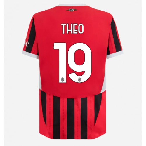 AC Milan Theo Hernandez #19 Domaci Dres 2024-25 Kratak Rukav